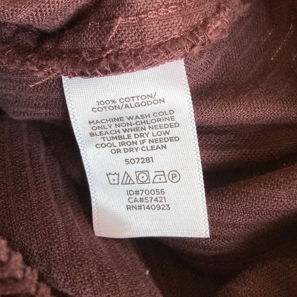 LOFT Corduroy button down skirt- NWT never worn! - Picture 6 of 9